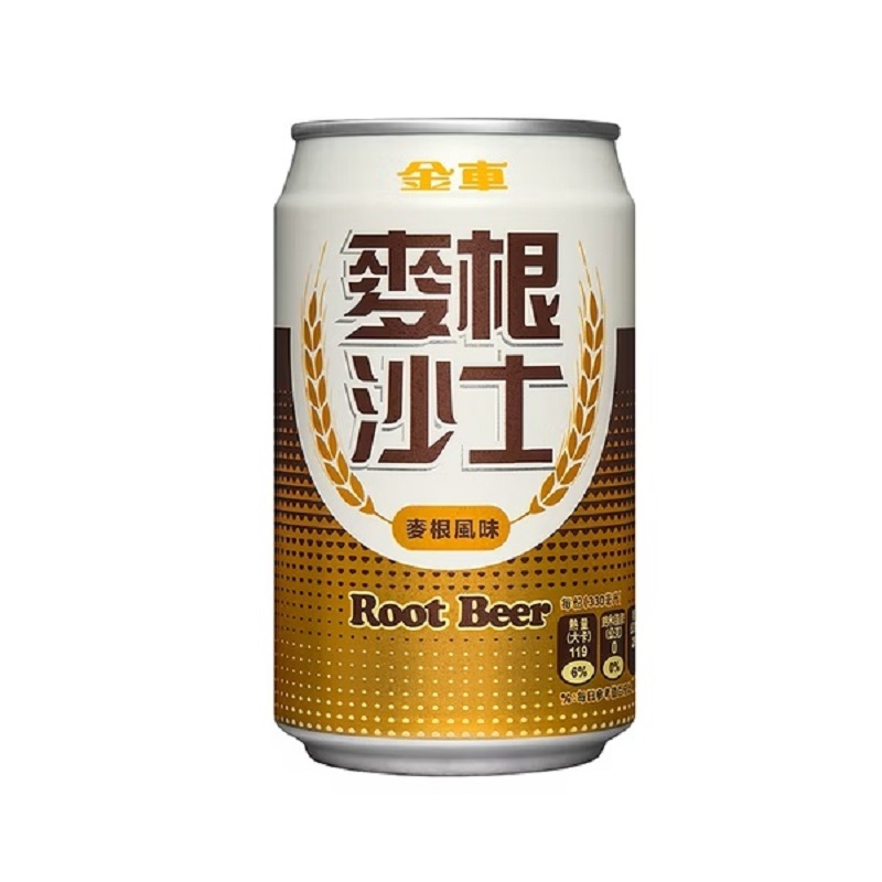 金車麥根沙士can330ml