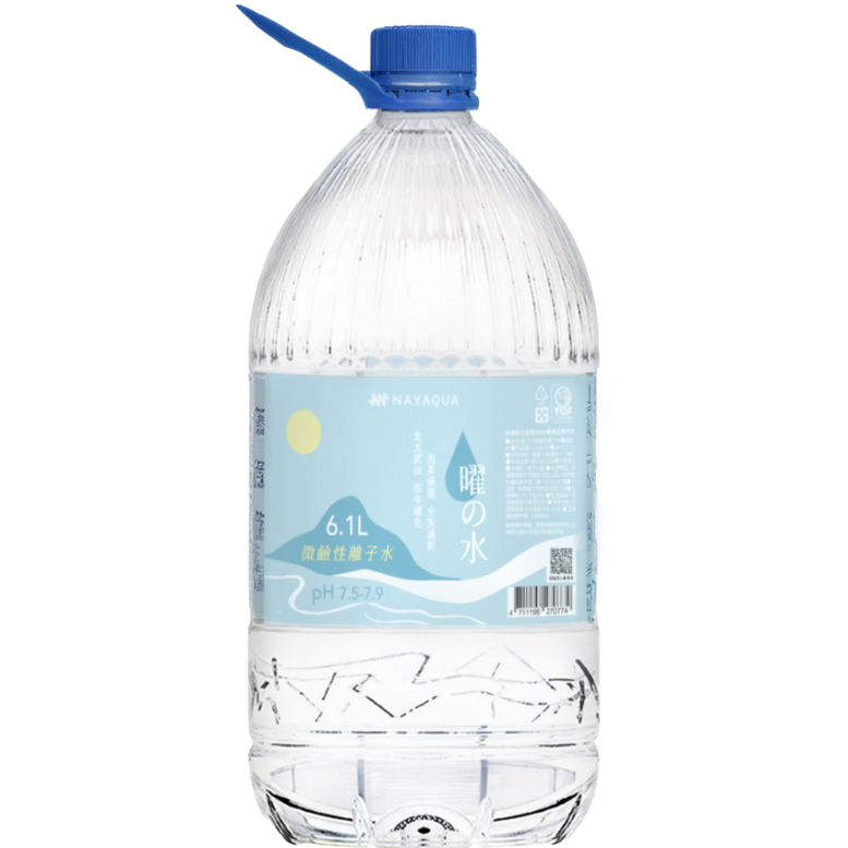 曜之水 微鹼性離子水 6100ml