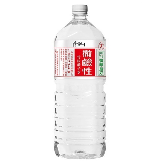 多喝水微鹼性竹炭離子水Pet2000ml