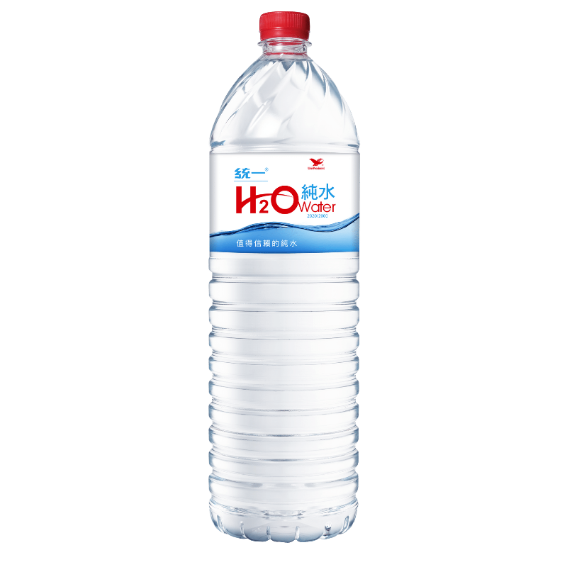 統一H2O純水1500ml