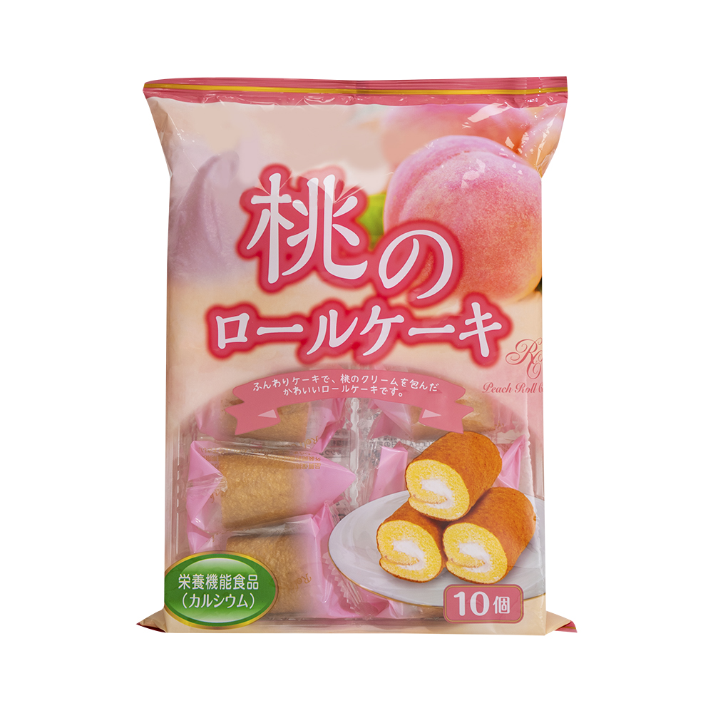 山內水蜜桃風味瑞士捲