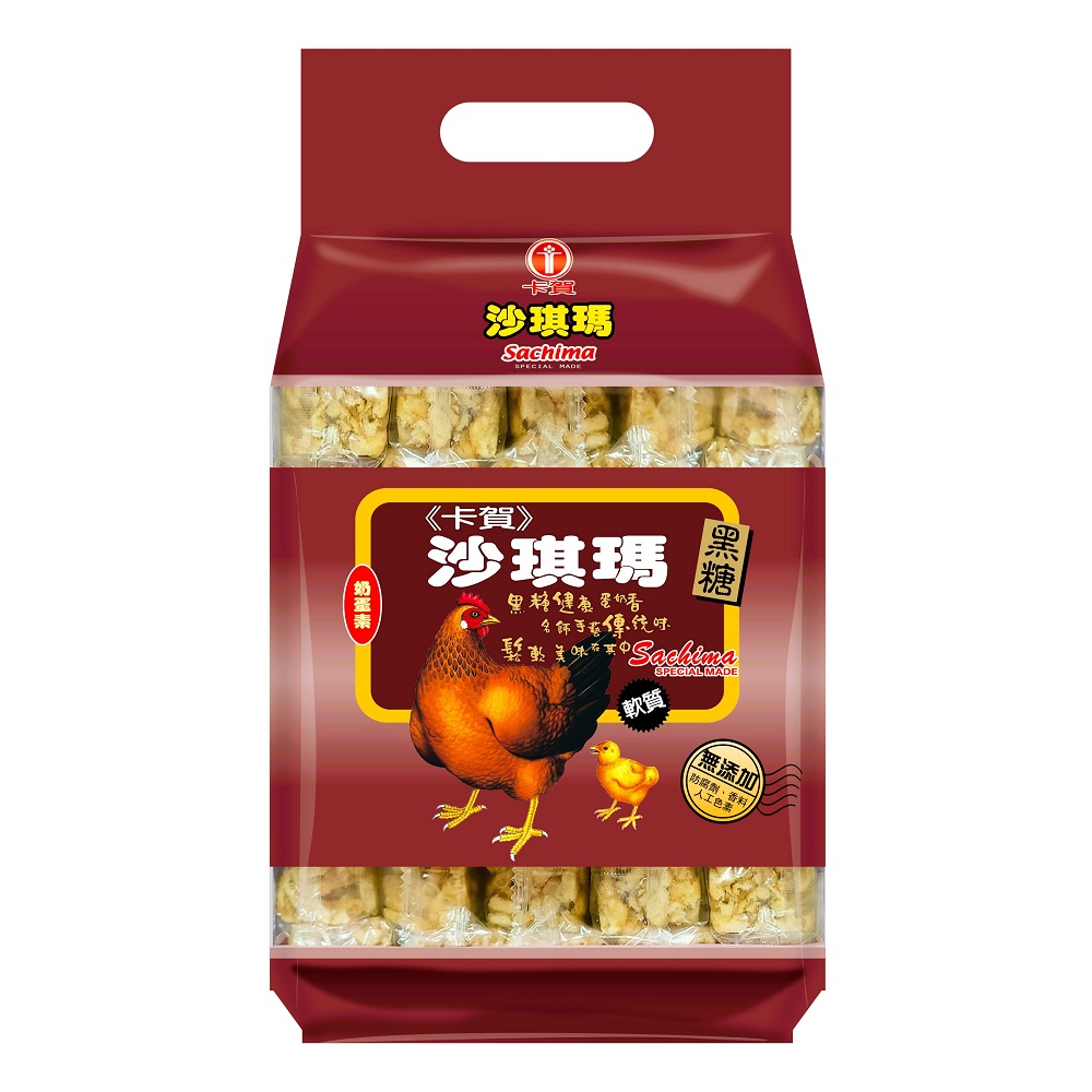 卡賀黑糖沙琪瑪620G