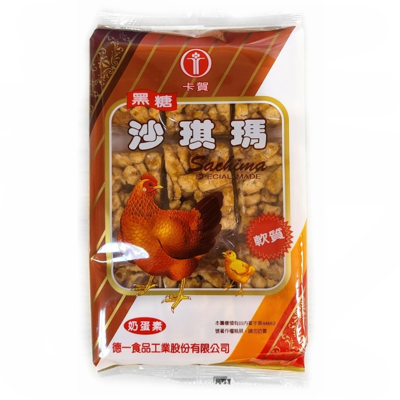 卡賀黑糖沙琪瑪152G 卡賀黑糖沙琪瑪152G