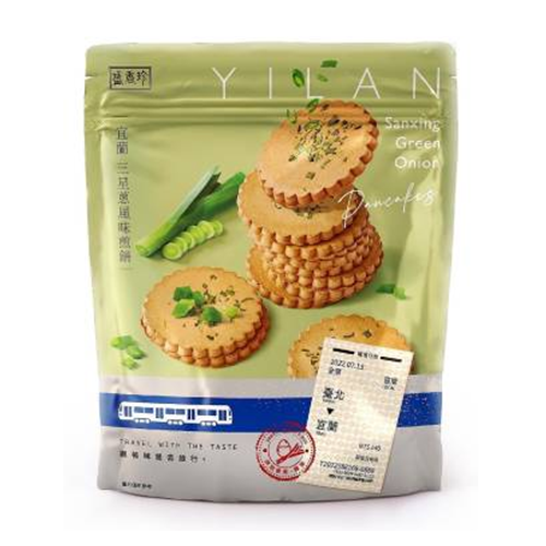 盛香珍-宜蘭三星蔥風味煎餅
