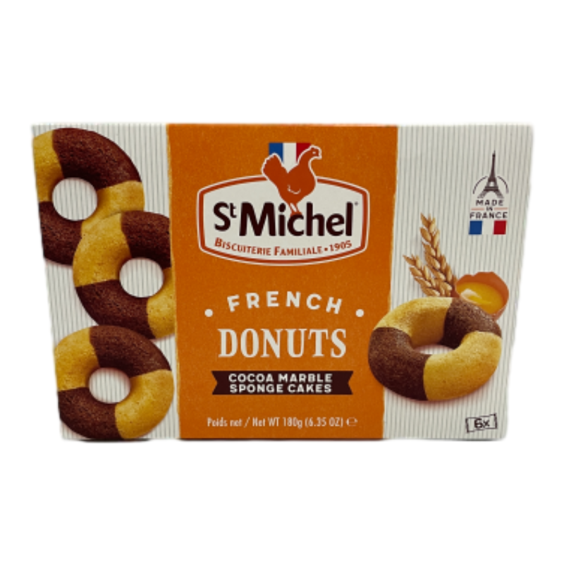 St.Michel 雙色蛋糕甜甜圈 6入
