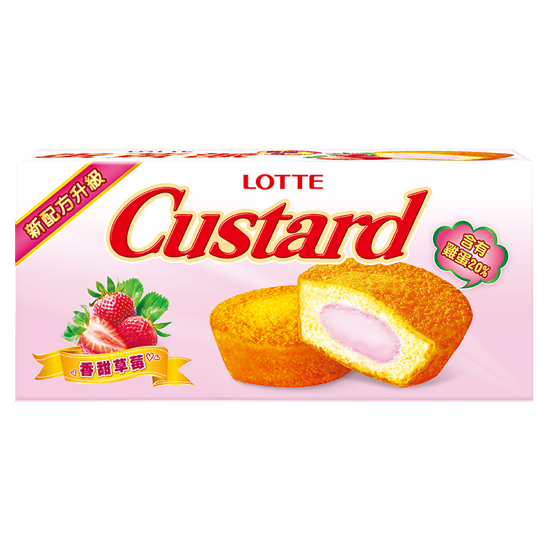 LOTTE 蛋黃派-香甜草莓風味