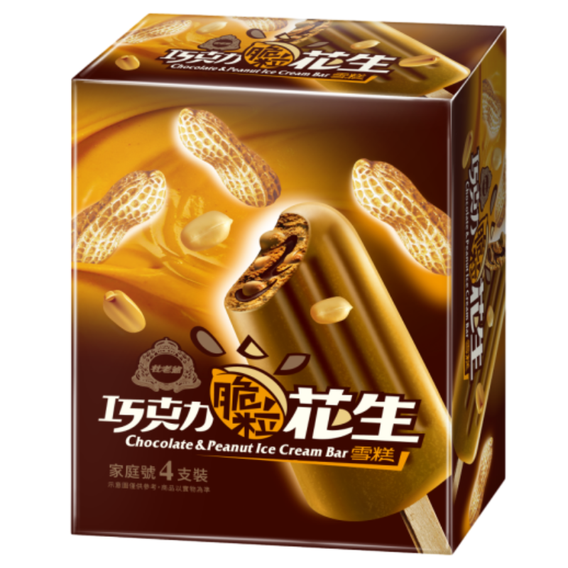 杜老爺巧克力脆粒花生大雪糕