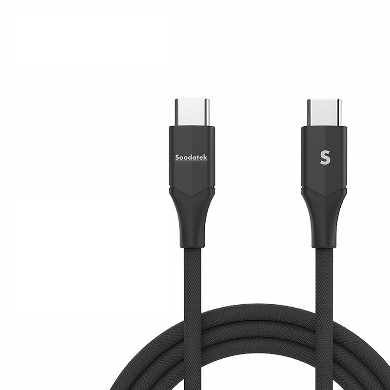 Soodatek SUC2高彈絲充電傳輸線-CC-1M