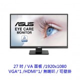 ASUS 華碩 VA279HAE 27吋 VA面板 螢幕 低藍光 不閃屏 液晶螢幕 電腦螢幕