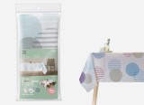 【校友會商城】-【M0618 100%EVA圓點桌布137*183積分+現金只要75元】