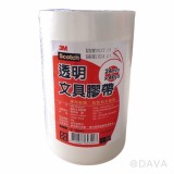 【校友會商城】-【603993 3M透明文具膠帶24mm積分+現金只要70元】