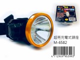 【校友會商城】-【M6582 超亮3W充電式頭燈積分+現金只要91元】