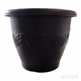 【校友會商城】-【933538 4吋歐式浮雕花盆積分+現金只要24元】