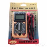 【校友會商城】-【HL875 冷光液晶NCV萬用電表積分+現金只要268元】