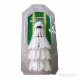 【校友會商城】-【64035 羽球3入雙吸卡鵝毛羽球積分+現金只要52元】