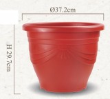 【校友會商城】-【932043 1尺2歐式花盆-紅積分+現金只要76元】