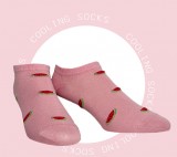 【校友會商城】-【0337 超細舒爽女船襪-西瓜粉積分+現金只要32元】