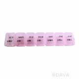 【校友會商城】-【0622 加大長條七格藥盒(R622)積分+現金只要21元】