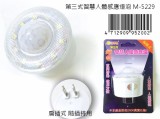 【校友會商城】-【M5229 第三式智慧人體感應燈泡積分+現金只要173元】