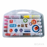 【校友會商城】-【98094 24色809軟頭印章水洗彩筆積分+現金只要86元】