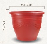 【校友會商城】-【932036 1尺歐式花盆-紅積分+現金只要52元】