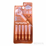 【校友會商城】-【TH9612 SS齒間刷6入/橘色積分+現金只要52元】