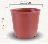 【校友會商城】-【933392 9吋素陶盆-白色積分+現金只要79元】