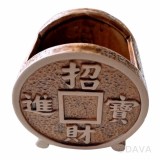 【校友會商城】-【小招財進寶盆花器0695積分+現金只要70元】