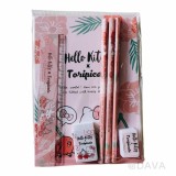 【校友會商城】-【216034 TORL&KT袋裝文具組積分+現金只要55元】