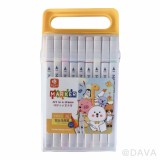 【校友會商城】-【95086 508方筒雙頭白桿馬克筆36積分+現金只要178元】