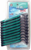 【校友會商城】-【912028 鋒樂10入3刀片刮鬍刀(附積分+現金只要52元】