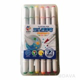 【校友會商城】-【12色2020盒裝雙頭漂浮彩色筆積分+現金只要64元】