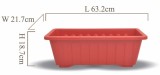 【校友會商城】-【932111 2尺花槽-紅 白積分+現金只要89元】