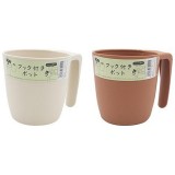【校友會商城】-【20115 掛式盆栽盆-米.磚紅積分+現金只要58元】