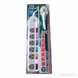 【校友會商城】-【SA6306 3P薄插電腦延長線6尺積分+現金只要383元】
