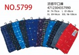 【校友會商城】-【5799 P.K包筋冰涼紗平口褲M-2XL積分+現金只要54元】