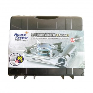 【LINE SHOP】-【M666AS 全不鏽鋼雙焰磁吸爐】只要829元】