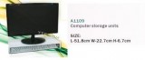 【校友會商城】-【A1109 電腦收納台(黑)積分+現金只要310元】