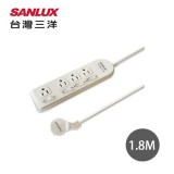 【校友會商城】-【SYPW344A 三洋4開4插延長線6尺積分+現金只要373元】