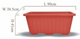 【校友會商城】-【LDF00390A1 90公分大花槽-紅有孔積分+現金只要898元】