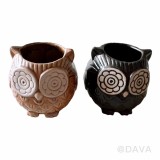 【校友會商城】-【D117477 小貓頭鷹花器積分+現金只要70元】