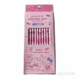 【校友會商城】-【219387 SANRIO派對12入木頭鉛筆積分+現金只要62元】