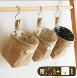 棉麻收納掛袋 收納筐 掛袋 北歐風 收納袋 儲物袋 日系 雜貨 桌面收納袋 雙面帶耳布藝挂袋 棉麻收納掛袋 收納筐 掛袋 北歐風 收納袋 儲物袋 日系 雜貨 桌面收納袋 雙面帶耳布藝挂袋