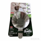【校友會商城】-【SC3490 慢拾光/不鏽鋼雙耳濾茶積分+現金只要63元】