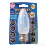 【校友會商城】-【235306 LED燈泡大尖(磨砂)積分+現金只要93元】
