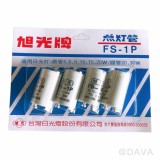 【校友會商城】-【旭光牌FS-1P*4入1P點燈管積分+現金只要27元】