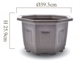 【校友會商城】-【932722 1尺3 八角花盆-咖積分+現金只要106元】