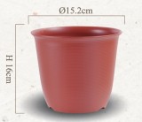 【校友會商城】-【933361 5寸素陶盆-咖積分+現金只要33元】