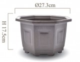 【校友會商城】-【9吋 八角花盆積分+現金只要55元】