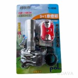 【校友會商城】-【T1096 9+1LED車燈組附電池積分+現金只要100元】